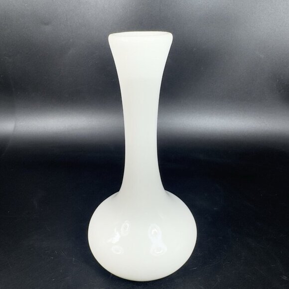 Vintage Coors China Co Inglewood Calif White Pottery Bud Vase Round Bottom VTG - Picture 7 of 11